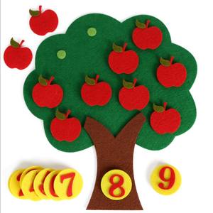 คณะกรรมการรู้สึกยุ่ง1-10จำนวนโรงเรียนอนุบาลคณิตศาสตร์โซนของเล่นรู้สึกว่าคณะกรรมการการเรียนรู้ของเล่นรู้สึกต้นแอปเปิ้ล - Product Image 5