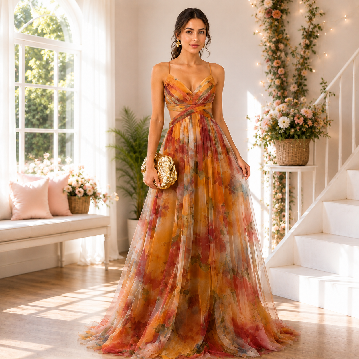 Orange [Single dress]