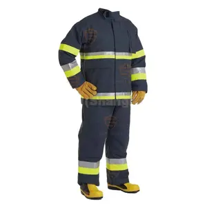 Uniforme DE TRABAJO ignífugo, traje de bombero, equipo de rescate contra incendios, superventas CE