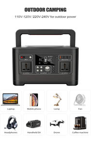 BIGINVERTER A5 Mini Centrale Électrique Portable 500W 520Wh LiFePO4 Générateur Solaire MPPT Léger Facile à Transporter Alimentation de Secours - Product Image 5