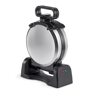 Thép không gỉ Vòng lật <span class=keywords><strong>Belgian</strong></span> <span class=keywords><strong>Waffle</strong></span> <span class=keywords><strong>maker</strong></span> với có thể tháo rời nhỏ giọt khay, 180 ° lật, nhiệt độ có thể điều chỉnh, 4/8 <span class=keywords><strong>Belgian</strong></span> Bánh quế - Product Image 2