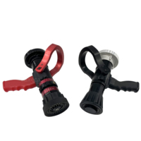 Pistolet à eau fonctionnel Luxecasting 600LPM avec poignée pistolet, buse de tuyau d'incendie flexible en alliage d'aluminium