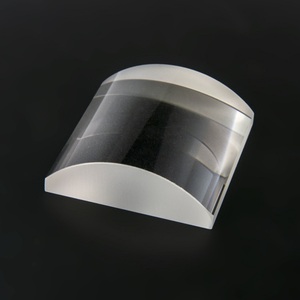 Venda quente Produtos Meio Rod <span class=keywords><strong>Plano</strong></span> Convexo Cilíndrico Lente Cilindro Lente De Vidro - Product Image 3