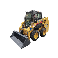 Chine Marque Mini Chargeur Petit Chargeur Frontal Skid Steer Loader Xc7-sr07 Xc740k avec 0.4m3 Seau Capacité 37kw Puissance