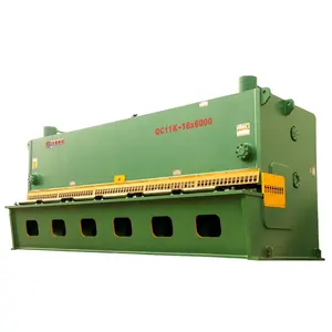 QC11Y/K thickness 20mm hydraulic cnc cut shear metal sheet plate CNC shearing machine