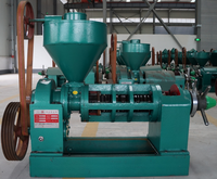 Presse à huile automatique à haut rendement YZYX95 pour l'extraction d'huile de graines d'Éthiopie, du Niger et de graines de ricin