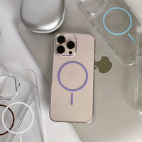 Funda Protectora Transparente para Teléfono con Carga Inalámbrica, Fabricada en PC Acrílico TPU de 1.5mm, para iPhone 13 14 15 16 Pro Max, en Oferta