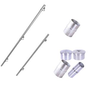 <span class=keywords><strong>Kit</strong></span> d'accessoires pour système de garde-corps <span class=keywords><strong>en</strong></span> verre pour <span class=keywords><strong>escalier</strong></span> extérieur de balcon, <span class=keywords><strong>en</strong></span> acier inoxydable 316 moderne Aleader - Product Image 2