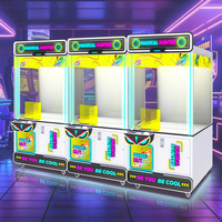Machine à griffes à pièces personnalisée en gros Kising pour parc d'attractions, machine à griffes d'arcade pour jouets