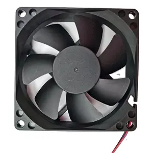 80*80*25mm 12v Bldc Fan Silent Micro Fans Original BLACK Fa 8025TUV Certified Fan