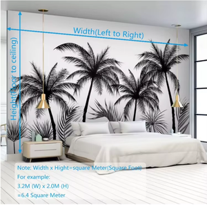 <span class=keywords><strong>Papier</strong></span> peint mural <span class=keywords><strong>panoramique</strong></span> non tissé style palais rétro moderne, motif forêt pour la décoration du canapé du salon - Product Image 6