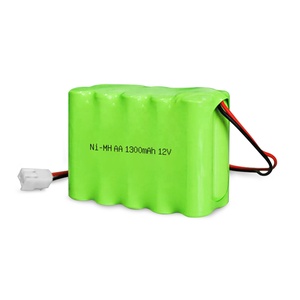AA 1300 мАч 12 В <span class=keywords><strong>nimh</strong></span> перезаряжаемый аккумулятор aa <span class=keywords><strong>nimh</strong></span> aa перезаряжаемые батареи для пылесоса - Product Image 1