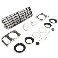 Parrillas Auto Part Autres accessoires extérieurs pour voitures, kits de couvercles de phares, compatibles avec LAND CRUISER PRADO LC62 FJ62 1988-1991