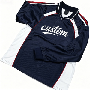 Conjunto de Camisetas Deportivas Personalizadas para Hombre, Cuello Redondo, Diseño de Bloques de Color, Estampado Frontal, Ropa de Otoño, 100% Poliéster Tejido - Product Image 6