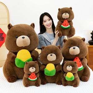 ตุ๊กตาหมีกราวด์ฮอกน่ารัก ของตกแต่งหมอนตุ๊กตากราวด์ฮอก ของขวัญเทศกาล ของตกแต่งบ้าน รับขายส่ง - Product Image 5