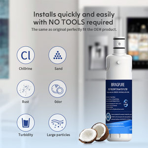 Reemplazo de filtro de agua de carbón activado alcalino a <span class=keywords><strong>precio</strong></span> de fábrica plástico <span class=keywords><strong>Sub</strong></span>-<span class=keywords><strong>Zero</strong></span> 4204490 4290510 9030868 para Neveras domésticas - Product Image 2