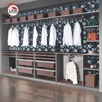 Boîte de rangement en cuir pour armoire, porte-pantalons, tiroir, poignée de porte en cuir et bois, personnalisable pour placards de chambre à coucher