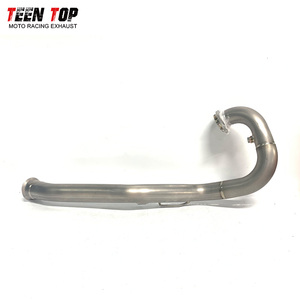 Tubo de titanio ligero para motocicleta <span class=keywords><strong>Supermoto</strong></span> de 4 tiempos todoterreno, para Husqvarna <span class=keywords><strong>701</strong></span> Enduro, Husqvarna <span class=keywords><strong>701</strong></span> SMHeader, tubo de escape para motocicleta - Product Image 6