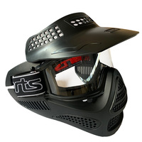 Masque de tir à l'arc pour activités de plein air, chasse à l'arc, entraînement, jeu CS, masque intégral en ABS de haute qualité, 300g, portable