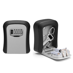 Ch Wall Mounted Key <b>Box</b> 90x38x116mm Mechanical <b>Combination</b> <b>Lock</b> Storage With Punch Free Feature - Product Image 2