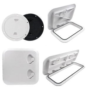 Nuovo prodotto Hardware marino boccaporto rotondo in plastica ABS per ponte di ispezione - Product Image 1