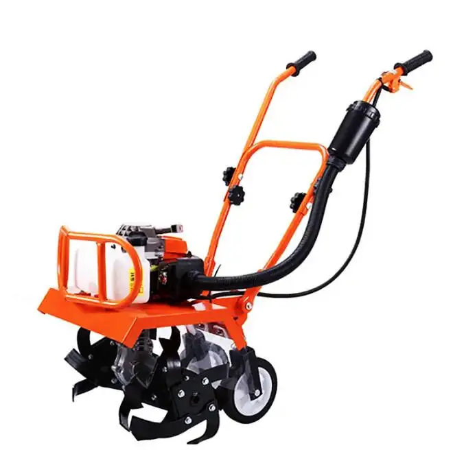 Micro-tiller cultivator small rotary tiller agricultural gasoline scarifier new multi-function weeder