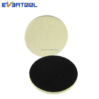 EVERTOOL Tampon de polissage en feutre pour verre, disque en feutre de laine, boule de polissage en feutre, roue de polissage en laine pour métal