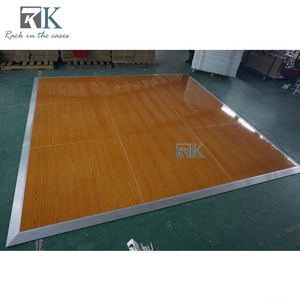 Panneau de scène de danse en bois grainé 4ft*4ft, plateforme en bois pour piste de danse - Product Image 3