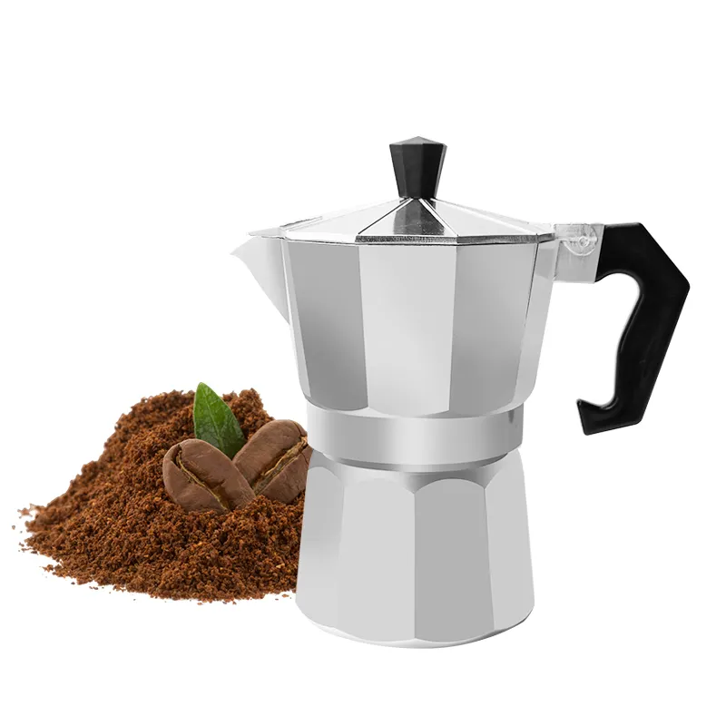 アルミイタリアンストーブトップ誘導コーヒーフィルターパーコレーターエスプレッソコーヒーポットモカポットコーヒーメーカー