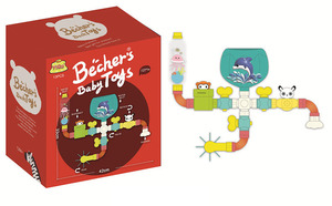 Jouets <span class=keywords><strong>de</strong></span> <span class=keywords><strong>bain</strong></span> <span class=keywords><strong>Tuyaux</strong></span> Tubes Jeu d'eau Salle <span class=keywords><strong>de</strong></span> <span class=keywords><strong>bain</strong></span> Épissage Puzzle 16 Pcs Diy Pipeline Infant Fun Plumbing Toys - Product Image 3