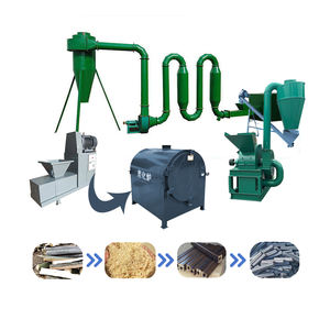 2025 Automatische Kokosnuss Manuelle Holzkohle brikett maschine Produktions linie Holzkohle brikett ier maschine - Product Image 2