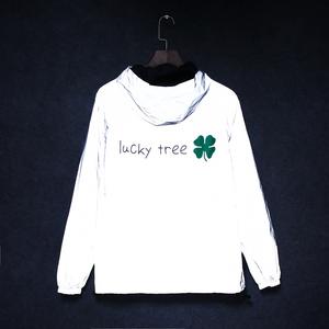 <span class=keywords><strong>Giacca</strong></span> da <span class=keywords><strong>uomo</strong></span> con Logo personalizzato FG2301 con Zip da strada con collo alto 3M <span class=keywords><strong>giacca</strong></span> da notte riflettente <span class=keywords><strong>paillettes</strong></span> cappotti personalizzabili - Product Image 6