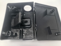 Piège à souris de type tunnel en plastique ABS montable de nouveau style à semi-conducteurs avec clé de boîtier de protection efficace pour les rats pour les coins de mur