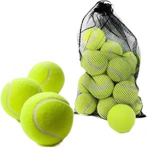 Balle de tennis d'entraînement personnalisée de haute qualité avec logo, en caoutchouc pressurisé professionnel, durable, portable, écologique, 60 mm, 135-145 cm - Product Image 2