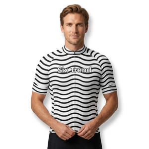 ชุดเสื้อจักรยานไซส์ใหญ่สำหรับทุกเพศ Six Trend Sports แขนสั้น ยืดหยุ่น แห้งเร็ว เป็นมิตรกับสิ่งแวดล้อม ระบายอากาศได้ดี 100% - Product Image 1