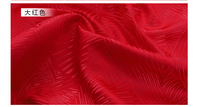 Tissu jacquard tissé écologique occultant double face pour vêtements homme et fille, tissu brocart damassé occultant