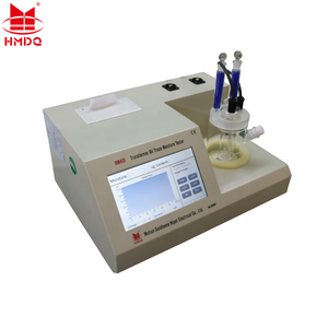 Penguji kadar air minyak Transformer, alat memancing otomatis, penguji kandungan air, min Coulometric Karl Fischer Titrator - Product Image 5