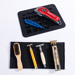 Bandeja de silicona Wanmei para herramientas de barbería, reutilizable, para tijeras, peines y accesorios de peluquería - Product Image 5