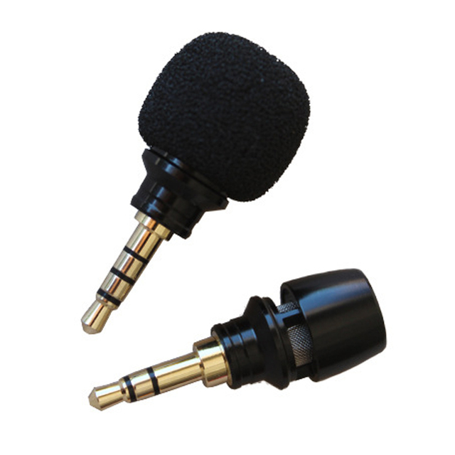 Portable Mini Microphone 3.5mm Aux Mono Stereo Audio Recording Microphone for Mobile Phone Computer Laptop PC