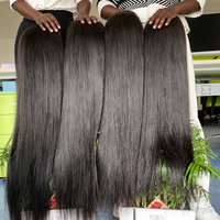 Wig Rambut Manusia Asli Transparan dengan Lace Front, Wig Rambut Asli Tanpa Proses, Wig Rambut Vietnam 100% Asli