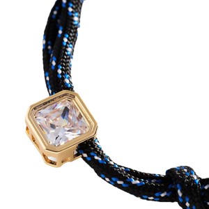 CAIOOCHE Nouveau Collier de Luxe Plaqué Or, Style Simple et Unique, avec Double Nœud en Corde et Zircon Exquis, Inaltérable, Cadeau pour Femme - Product Image 3