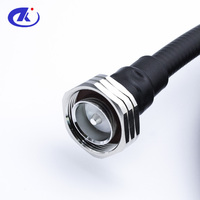 KABEL JUMPER COAXIAL SUPERFLEX 1/2 Inci Konduktor Tembaga 50ohm IP67 Tahan Air DIN MALE ke N MALE 5m