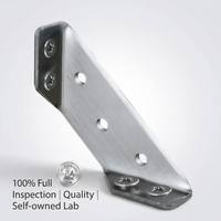 Support de montage de panneau en acier inoxydable personnalisé TZR - Pièces métalliques pressées - Cadre de support à 90 degrés