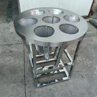 Table de saignée en acier inoxydable pour volailles, support d'abattage de poulets, plan de travail pour l'abattage et le traitement de la volaille en abattoir