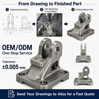 Support de fixation en titane sur mesure de grade 5 Ti-6Al-4V, usinage CNC 5 axes, pièces de haute précision, OEM, tolérances strictes, aérospatiale