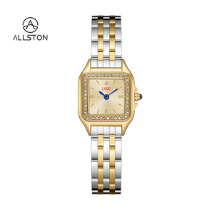 Montres-bracelets pour femmes de <span class=keywords><strong>luxe</strong></span> 2026 avec deux tons de couleur, montres à quartz tendance pour étudiantes, montres élégantes simples carrées - Product Image 6