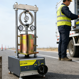 Alat Uji California Bearing Ratio (<span class=keywords><strong>CBR</strong></span>) Kapasitas 50kN Tugas Berat, Mesin Uji <span class=keywords><strong>CBR</strong></span> <span class=keywords><strong>Digital</strong></span> 50kn - Product Image 4