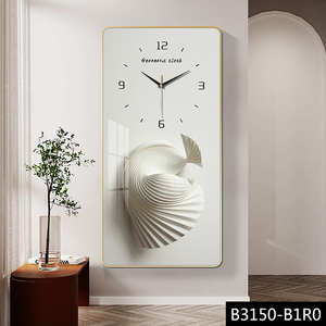 Tùy Chỉnh Retro Châu Âu Sang Trọng Trang Trí Đồng Hồ Treo Tường Im Lặng Cho Phòng Khách Và Hành Lang - Product Image 3