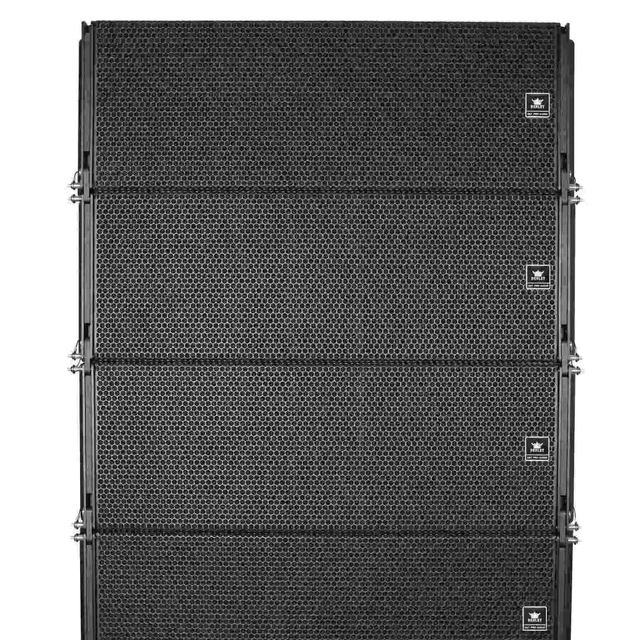 Dual 12 Inch 3-Way Line Array Speaker 1200W 8Ohm Neodymium Magnet Professional Line Array System for Stadium Outdoor Performance