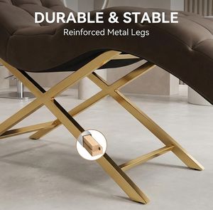 Verstellbare Goldene Metallrahmen-Schönheitsliege mit Samtbezug, Wimpernliege im Modernen Design, <span class=keywords><strong>Spa</strong></span>-Salon-Pflege-Massagetisch - Product Image 3